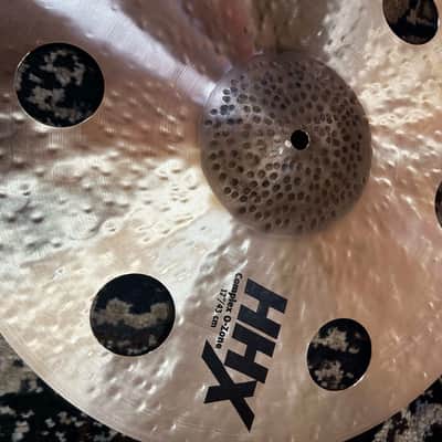 (MINT) Sabian 17" HHX Complex O-Zone Crash Cymbal - Natural image 2