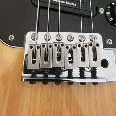 Stratocaster 2021 Ash Natural Gloss w HSC Custom Build Rails Strat non-Fender Blonde image 5