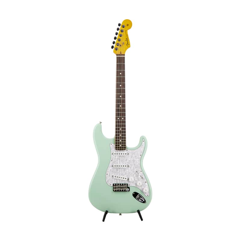 Fender Limited Edition Cory Wong Stratocaster Electric Guitar, RW FB, Surf Green, CW23XXXX