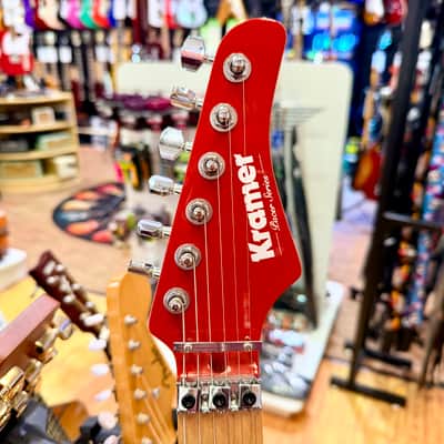 🔥2021🔥 Kramer Pacer Classic FR Special~ Scarlet Red Metallic~ Floyd Rose HH! Red image 16