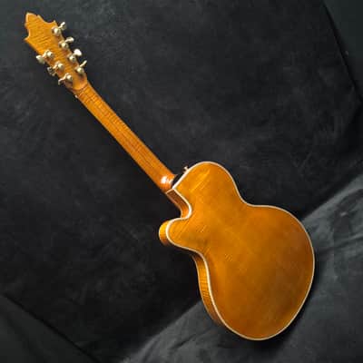 2022 Lombardozzi 15.5" Hollow-body Archtop Guitar w/ OHSC image 7