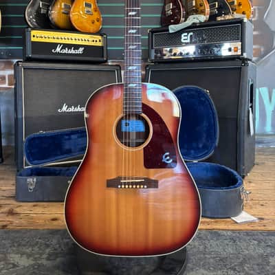 Epiphone FT-79 Texan USA Vintage Sunburst Acoustic Guitar image 1