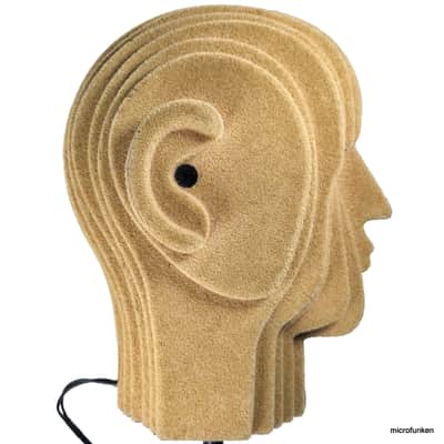 AKG D99-C "Harry" 70s Rare Vintage Binaural Dynamic Microphone. image 4