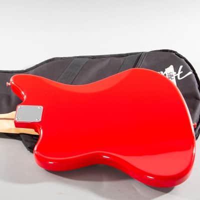 2021 Fender Japan MIJ Hybrid II Jazzmaster Modena Red Maple Fingerboard w/ Gig Bag image 7
