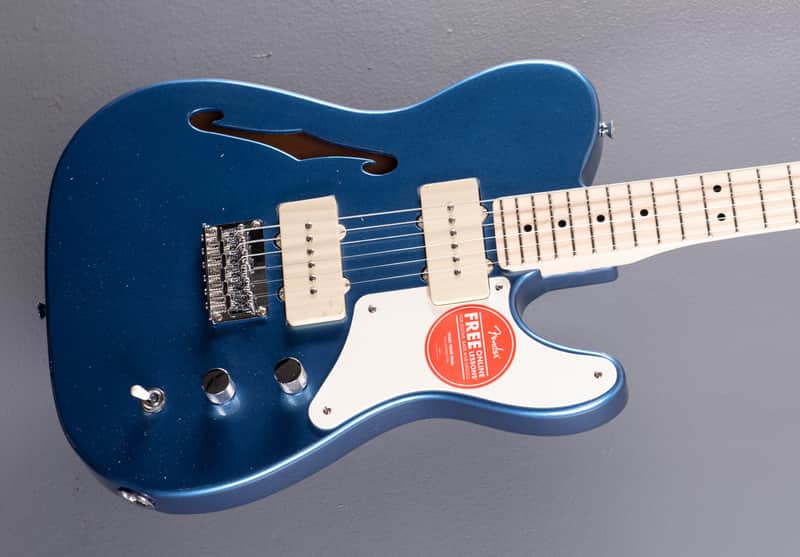 Paranormal Cabronita Telecaster Thinline - Lake Placid Blue image 1