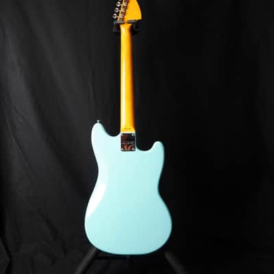 Fender Japan KC-MG/LH Sonic Blue “Sky-Stang I” – Kurt Cobain Nirvana Mustang LH MOD w/ Limited Record image 6
