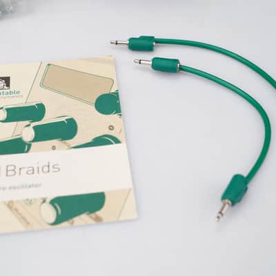 Mutable Instruments Braids Eurorack Module w/ Box & Tiptop Stackcables #58561 image 11