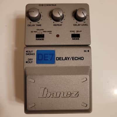 Ibanez DE7 Delay/Echo (Tone-Lok Series) with Original Box & Factory AC Power Supply (Excellent) image 5