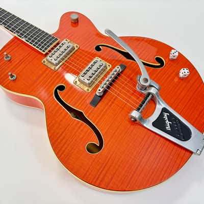 Gretsch G6120SSU Brian Setzer Nashville 1993 Orange image 8