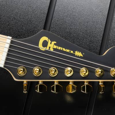 Charvel Angel Vivaldi Signature DK24-7 Nova MN - Satin Black - b-stock image 5