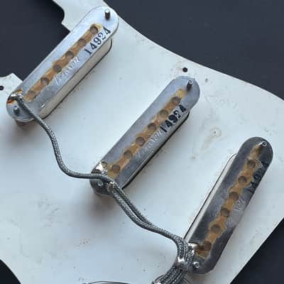 RARE 1974 Greco Maxon “Excel” 1962-1964 Strat REPLICA .... LOADED Pickguard + Electronics Mounted – Original Pre-Wired Assembly ... the BEST 60's Strat voiced pickup CLONES (Reverse Engineered) image 2