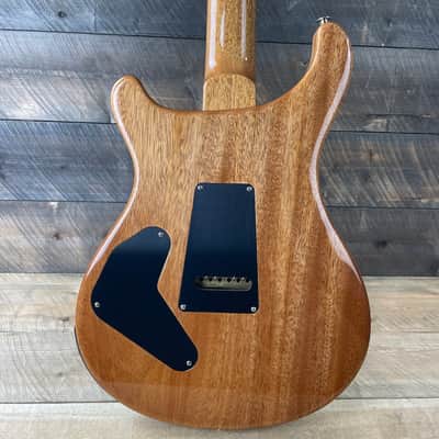 PRS Custom 24 Piezo Natural Back Custom Color - Charcoal Sapphire Wrap Burst 343363 image 10