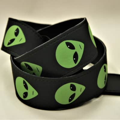 Cargoleni Guitar strap Alien Black/green image 1