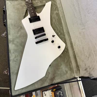 ESP LTD James Hetfield Signature Snakebyte Electric, Snow White with Hardshell Case image 1