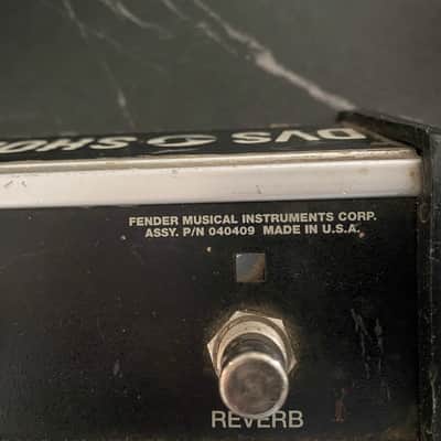 Fender 3-Button Channel/Gain/Reverb Footswitch - ASSY P/N 004049 image 2