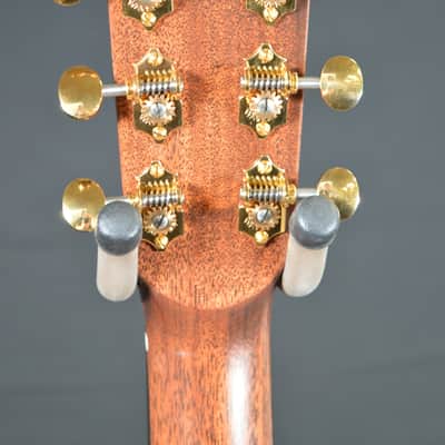 Brand New Huss and Dalton DM Custom Dreadnought Acoustic Guitar - Spruce/Mahogany, Natural image 6