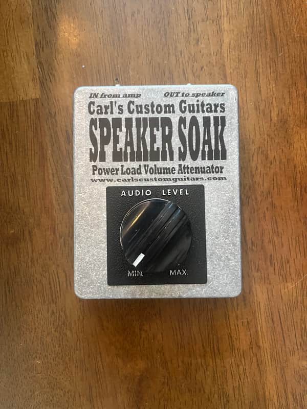 Carl's Custom Guitars Speaker Soak 8 Ohm Attenuator 2010s - Silver image 1