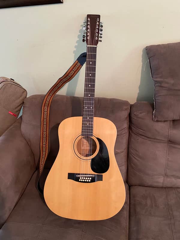 Harmony-Rare Model H 570 12 String-Nice Low Action 1970’s Natural Spruce Beauty - Nice Player - NM Condition. Comes w/ New Gator Case!! image 1