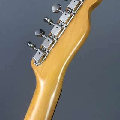 LEFTY! Vintage 1987 Fender ‘62 Reissue Double Bound 3 Tone Sunburst Custom Telecaster ‘60s Tele Rare Solid Alder Body 7.3 lb HSC image 7