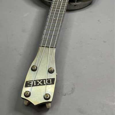 Werco Dixie Uke Banjo Ukulele Banjolele Soprano Steel Body Vintage 1950s image 1