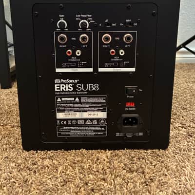 PreSonus Eris 2.1 Speaker Set with 8" Sub image 3