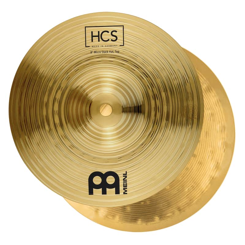 Meinl HCS8H Micro Stack Hats 8" - Ride Cymbal image 1