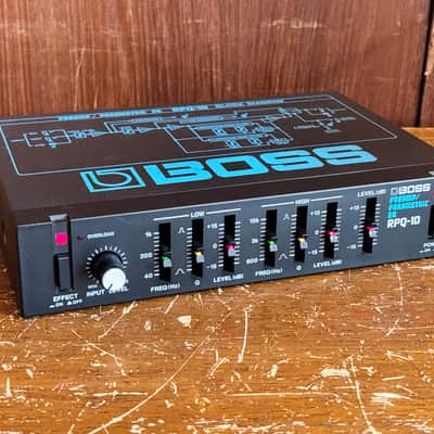 Boss RPQ-10 PREAMP/PARAMETRIC EQ プリンアンプ Boss RPQ-10 Micro Rack Series Preamp / Parametric EQ | Reverb