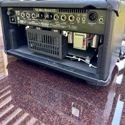 Mesa Boogie Mark Five 25 2-Channel 25-Watt Guitar Amp Head Black and Cream Salt and Pepper Grill image 9