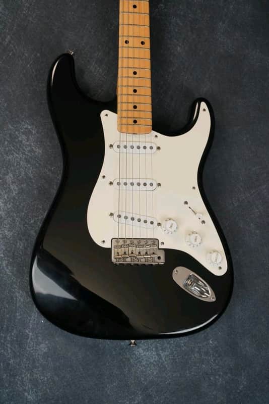 Fender Custom Shop 1956 Stratocaster Black NOS 2007 - Schwarz image 1