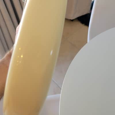 Fender slim USA hardtail Nile Rodgers Hitmaker Stratocaster Loaded Body Olympic white image 7