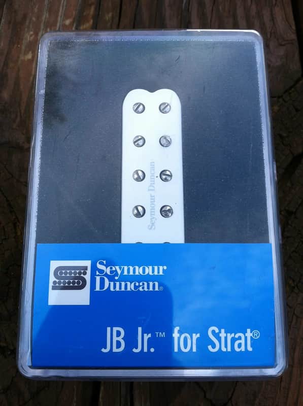Pre Owned Seymour Duncan SJBJ-1 JB Jr Strat Pickup Middle/Neck WHITE Fender Stratocaster image 1