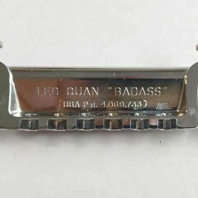 Vintage Leo Quan Badass Wraparound Guitar Bridge w/ Studs image 3