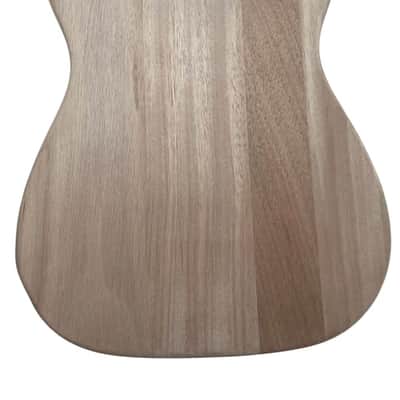 HH Mahogany Guitar Telecaster Tele Style Body with F Hole image 2
