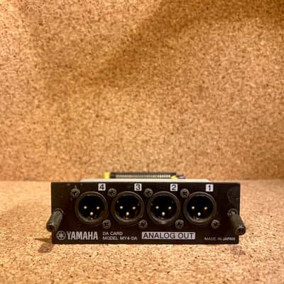 Yamaha MY4-DA 4ch Analog Out DA Card Board Audio Interface – Warranty image 2