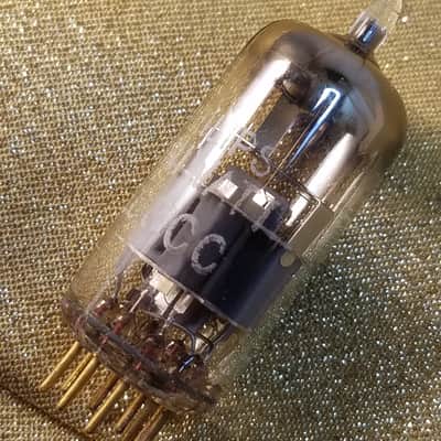 Amperex Matched Pair (2) 6922 tNOS AT1000 TESTED Vacuum Tubes Rare D getter PQ Premium SQ Special Quality Heerlen Gold Pins E88CC dual triode 1958-1961 image 14