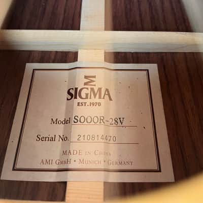 Sigma S000R-28V Custom Series 2023 image 12