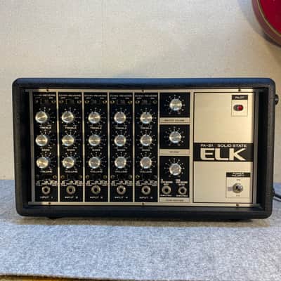 1977 Elk PA-51 with built in spring reverb and send/return- Nice! image 2