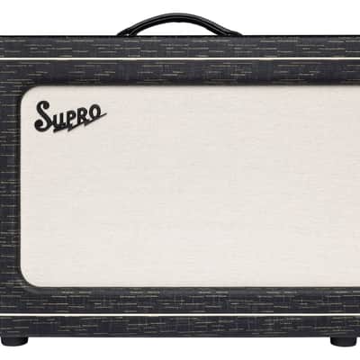 Supro Ambassador 2x10" 35/50-Watt Tube Combo Amp - Black Gold image 1