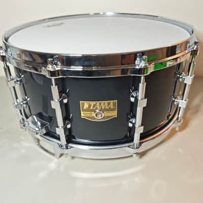 ⚡Tama Artstar/Artwood 14"X6.5" Snare Drum Made in Japan - Piano Black*NEW HEADS*⚡ image 2