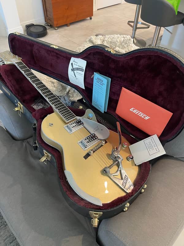 2018 Gretsch G6134T Penguin( Limited Edition Casino Gold) image 1