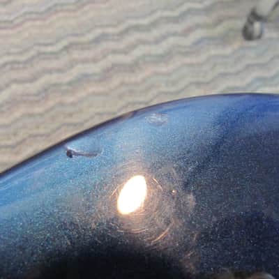 Fender Jazz Bass Plus 5 w/brass nut - Blue Pearl Burst image 7