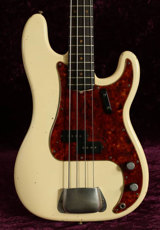 Fender Precision Bass 1963 - Olympic White image 1