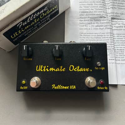 Fulltone Ultimate Octave 2004 - 2014 - Black image 1