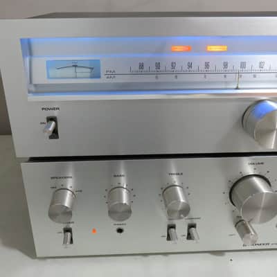 PIONEER 2PC SA-6500 INTEGRATED AMP + TX-6500 TUNER RECAPPED PRO SERVICED + LED's image 6
