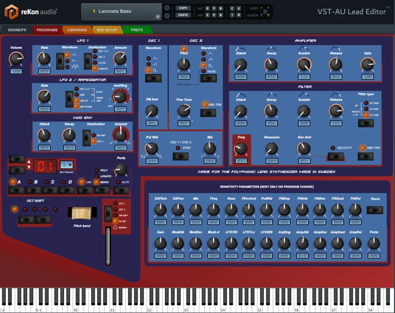 Clavia Nord Lead [Editor] image 1