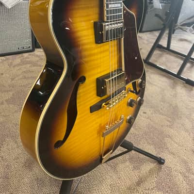 Brand New Ibanez AF95FM-AYS Artcore Expressionist 2018 - Present - Antique Yellow Sunburst image 4