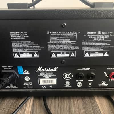 Marshall Code CODE100H 100-Watt Digital Modeling Guitar Amp Head 2016 - 2021 - Black image 3