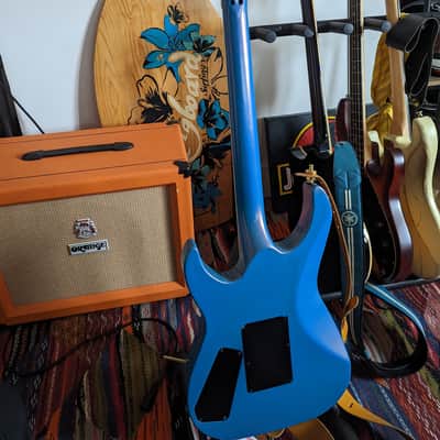 Kramer Stagemaster Custom 1986 Flip Flop Blue image 2