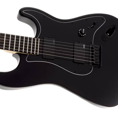Fender Jim Root Stratocaster Electric Guitar Ebony FB, Flat Black image 5
