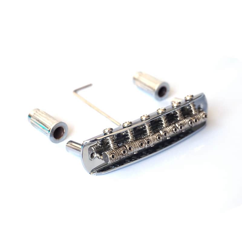 Mustang / Jaguar / Jazzmaster Bridge with Vintage Threaded | Reverb